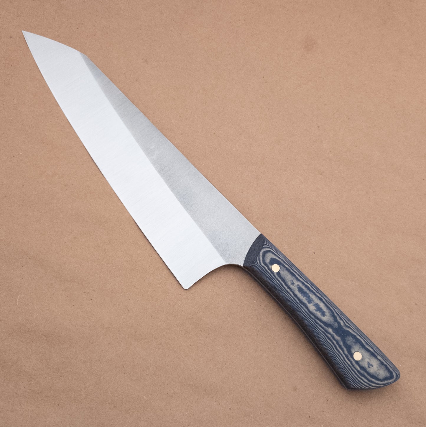 215mm Josh Fisher Nitro-V Kiritsuke Nautical Richlite Handle