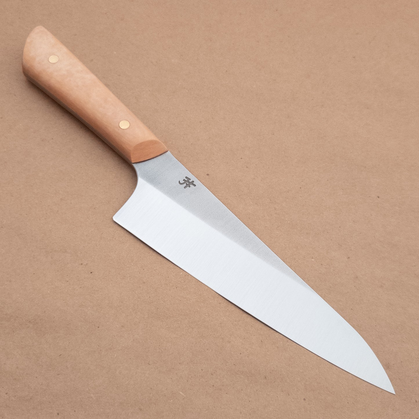 140mm Josh Fisher Nitro-V Petty Utility Natural Richlite Handle