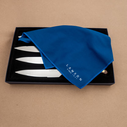 5″ Lamson Vintage Serrated Steak Knives, 4-Piece Set