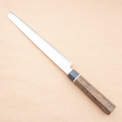 220mm SUNCRAFT SENZO Black Damascus VG10 Bread Wa Handle ***NO BOX***