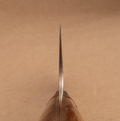 170mm Saji Aogami Rainbow Damascus Bunka Ironwood Yo Handle