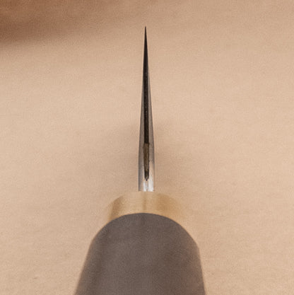 210mm Monolith Apex Aogami Super Wa Gyuto with Saya