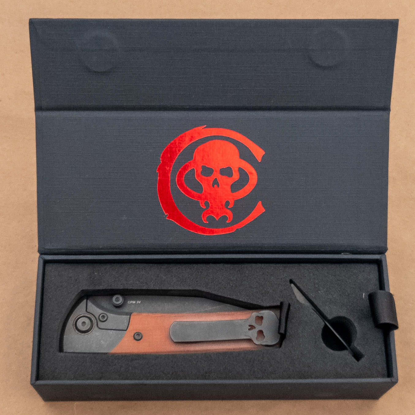 Chaves Scapegoat CPM 3V Micarta Folder