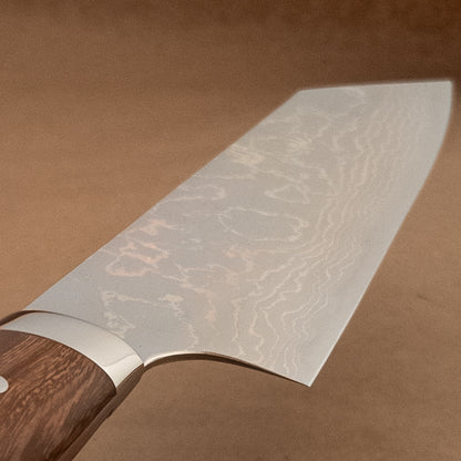 170mm Saji Aogami Rainbow Damascus Bunka Ironwood Yo Handle
