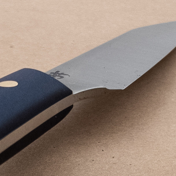 88mm Josh Fisher Nitro-V Paring Blue Richlite Handle