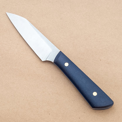 88mm Josh Fisher Nitro-V Paring Blue Richlite Handle