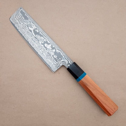 165mm Ryusen Bontenunryu Kai VG10 Damascus Wa Nakiri