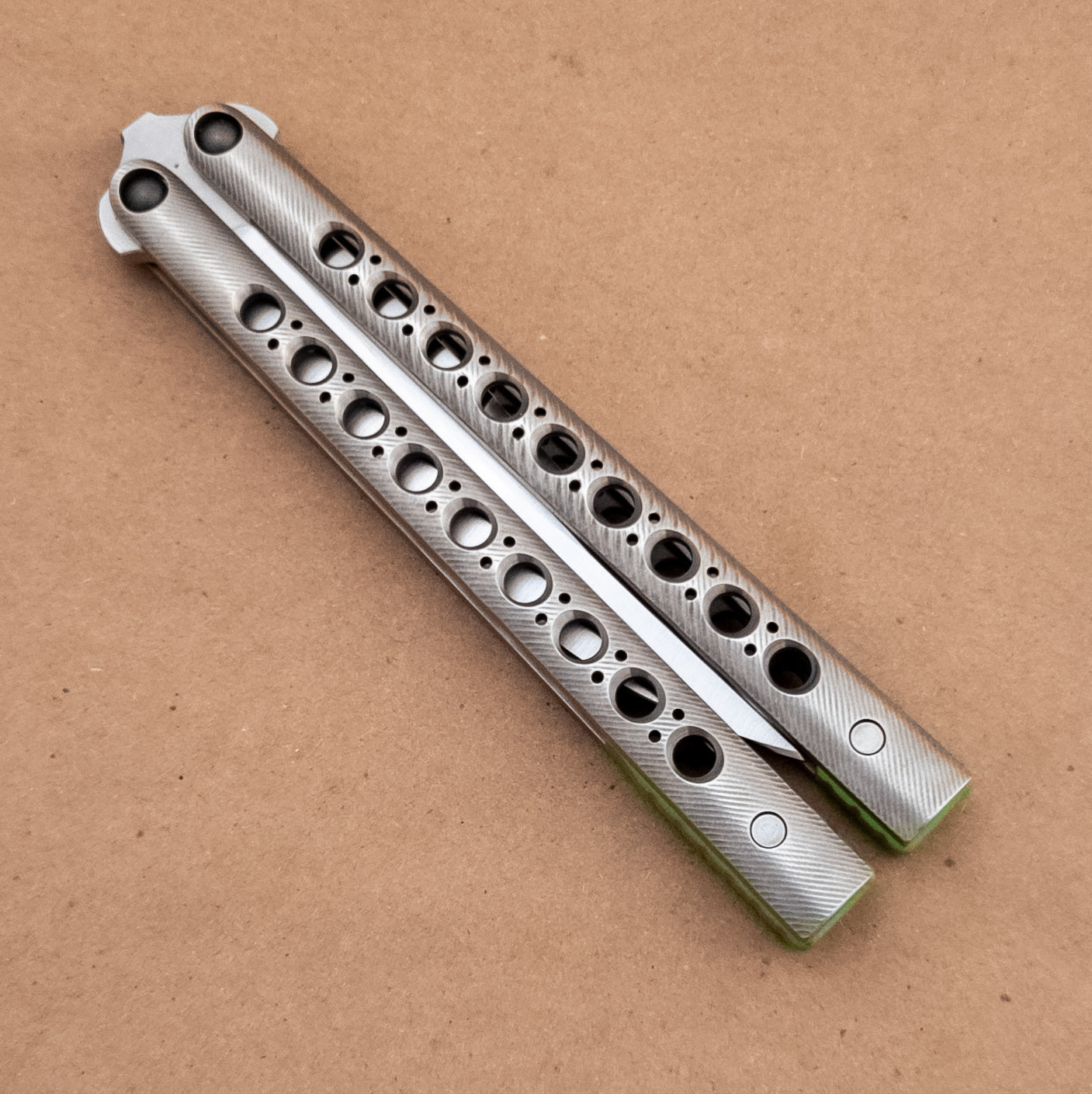 Biegler Bladeworks B-Hawk 36 Chambers Magnacut Balisong