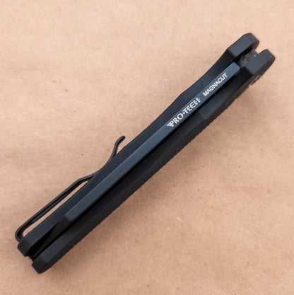 PRO-TECH Malibu Magnacut Reverse Tanto Black 5406