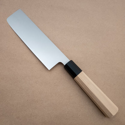 180mm Ashi Ginga Carbon Steel Wa Nakiri