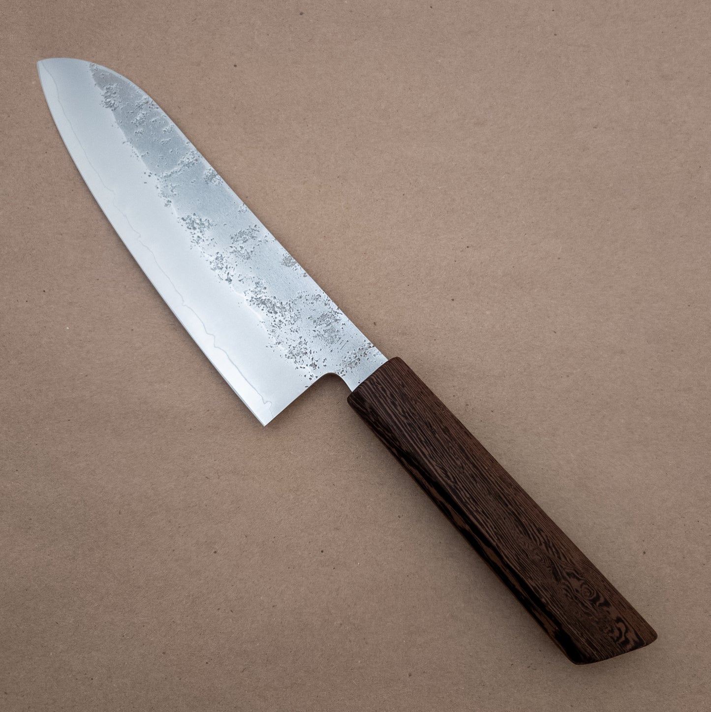 167mm SUNCRAFT SENZO Retro Ginsan Wa Santoku