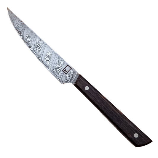 Monolith Knives Damascus Steak Knife Set