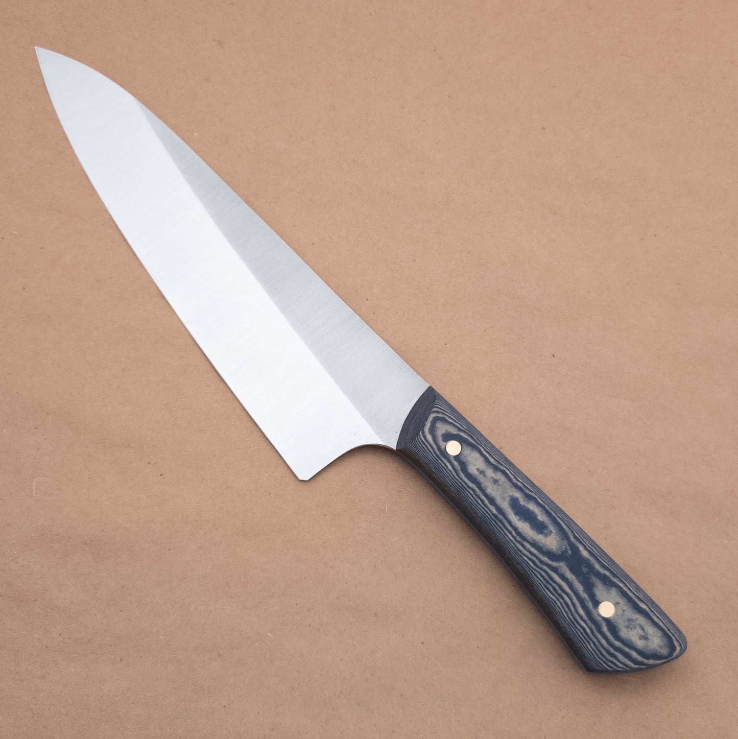 200mm Josh Fisher Nitro-V Chef Nautical Richlite Handle