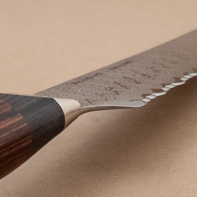 10" Zwilling Bob Kramer Meiji Damascus Bread Slicer