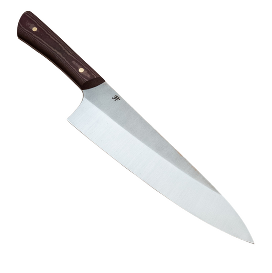 200mm Josh Fisher Nitro-V Chef Cabernet Richlite Handle