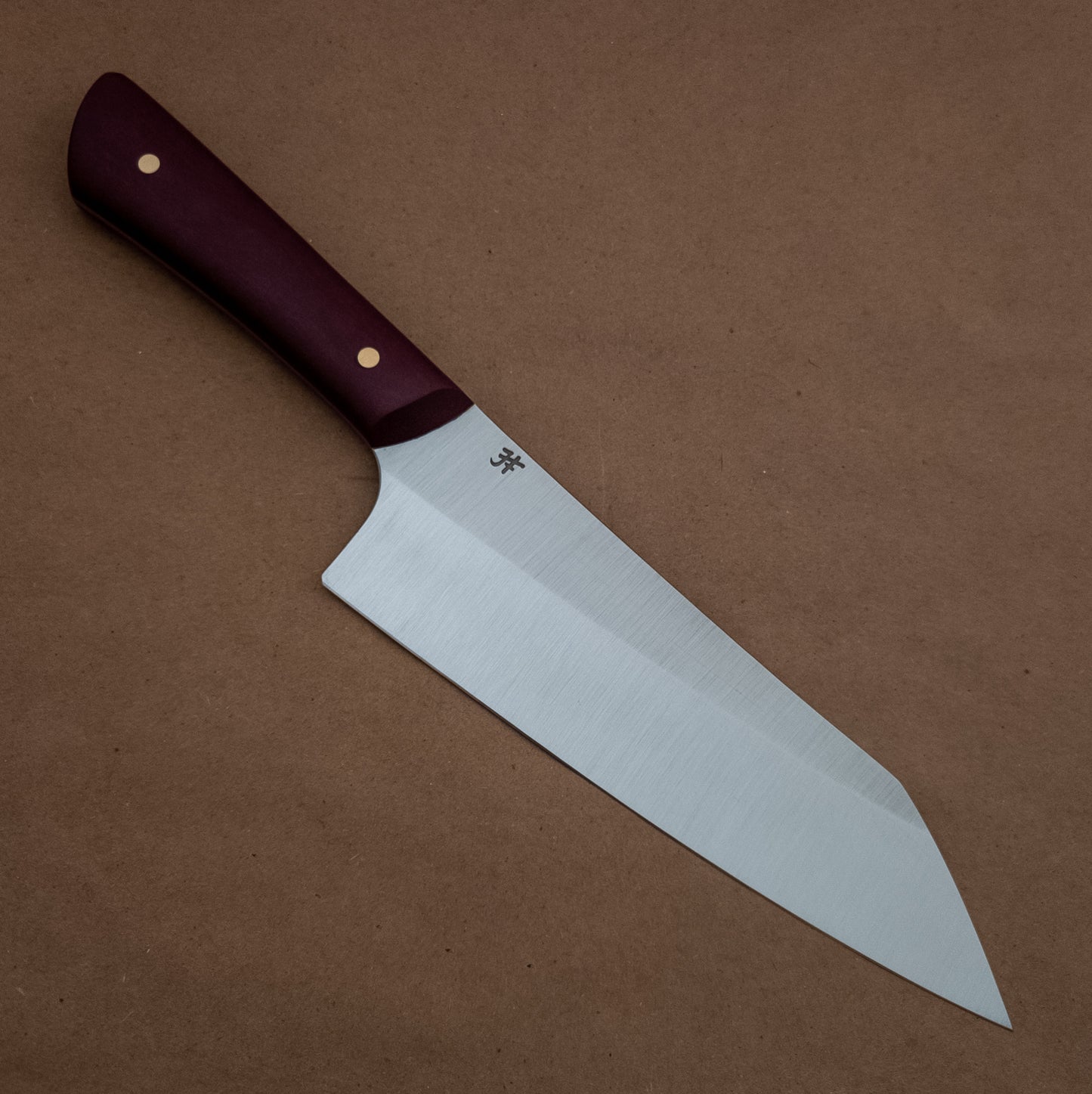 178mm Josh Fisher Nitro-V Bunka Maroon Richlite Handle