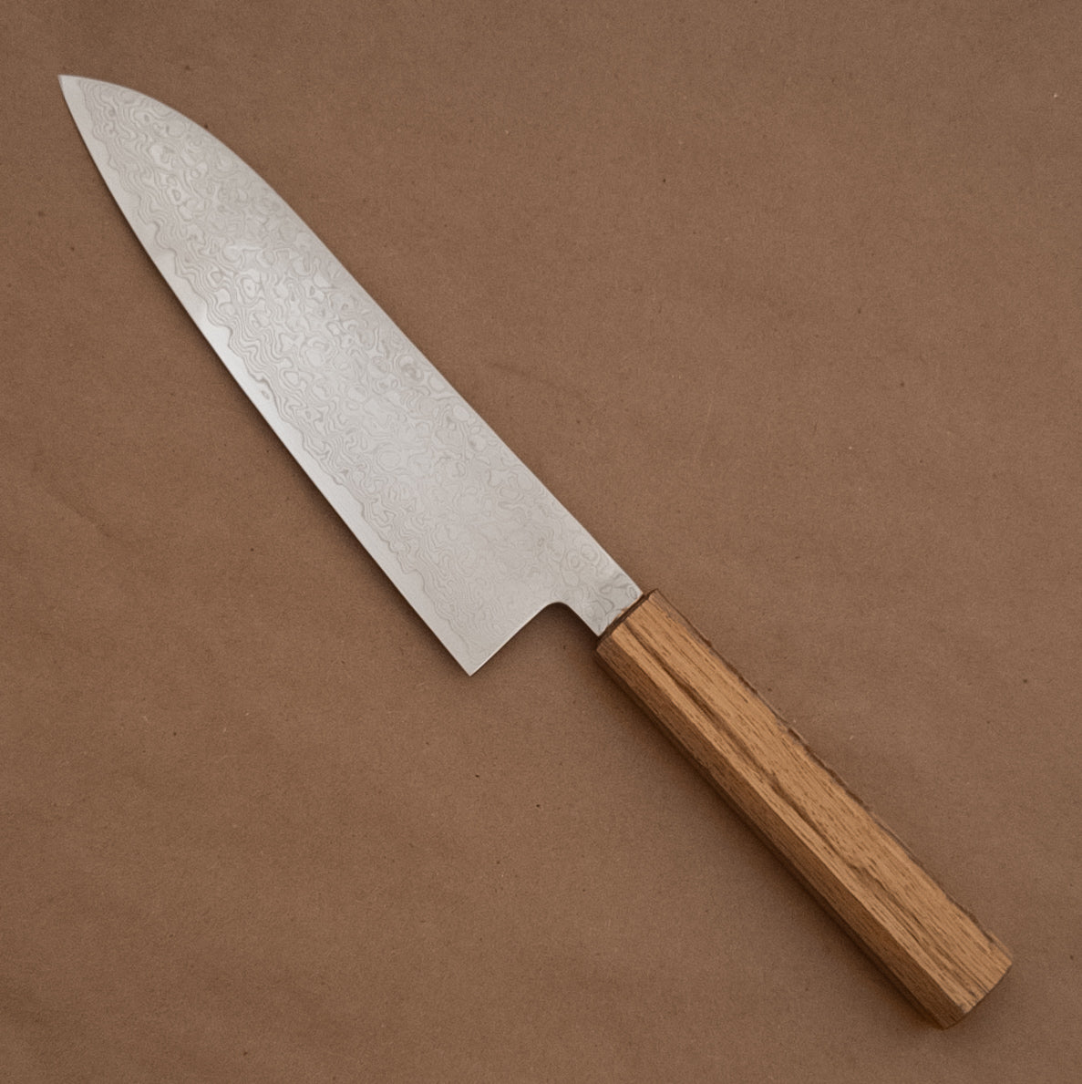 170mm Tsunehisa ZA18 Damascus Wa Santoku