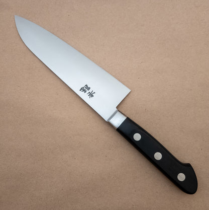 180mm Ashi Ginga Carbon Steel Santoku