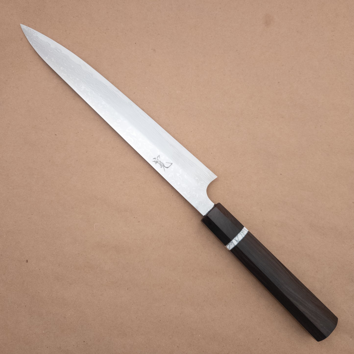 270mm Yoshihiro Yauji AO2 Damascus Wa Yanagiba