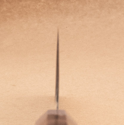 165mm Saji Aogami Rainbow Damascus Wa Nakiri