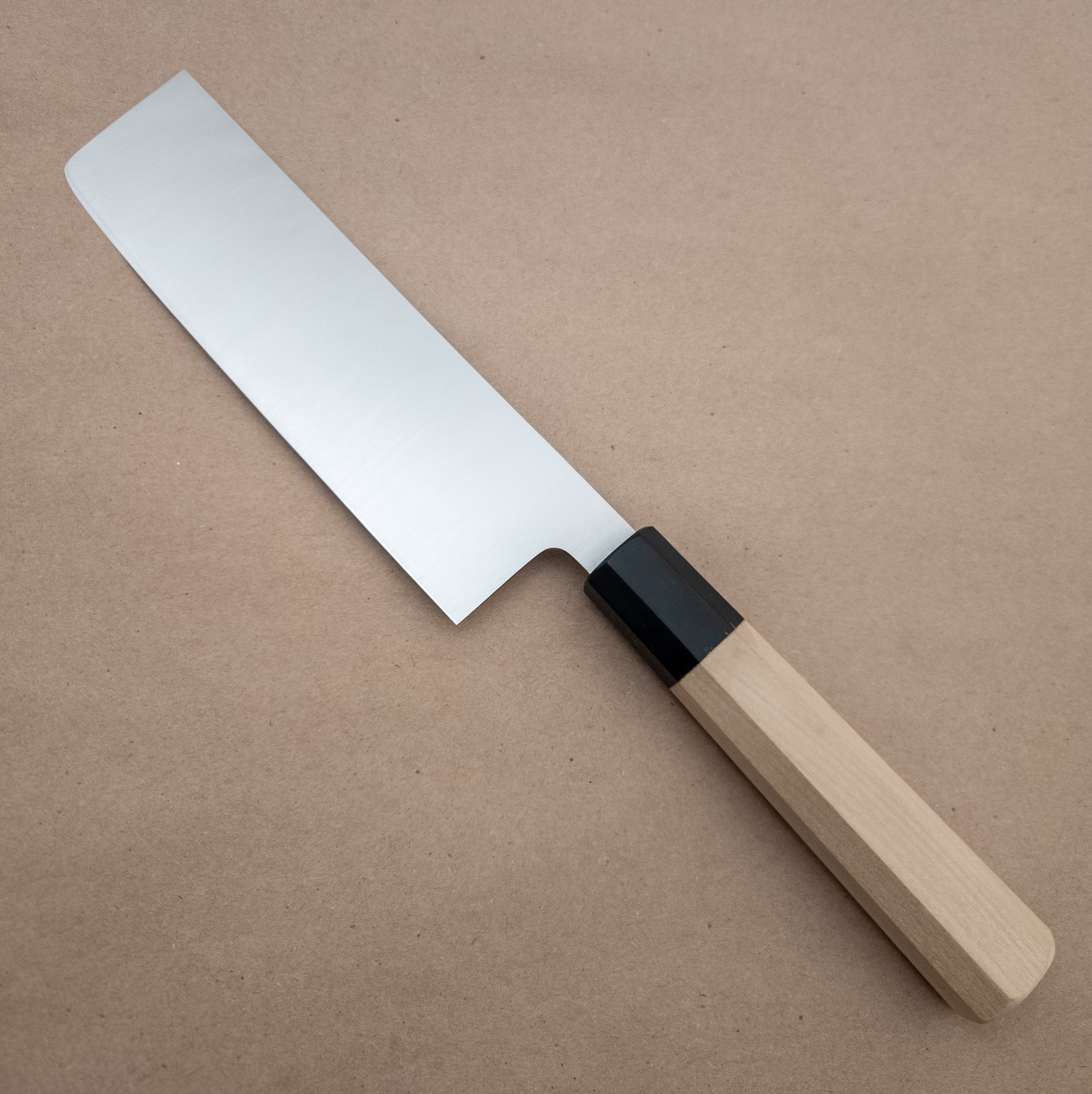 180mm Ashi Ginga Stainless Steel Wa Nakiri – District Cutlery
