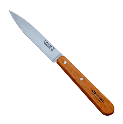 Opinel No.102 Carbon Steel Paring Knives (Set of 2)