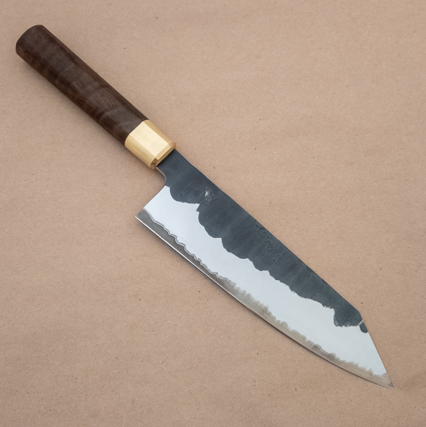 185mm Monolith Apex Aogami Super Bunka with Saya