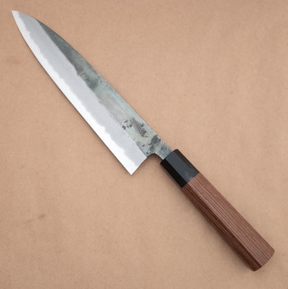 240mm Hatsukokoro Kurosagi Aogami Super Wa Gyuto