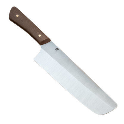 165mm Josh Fisher Nitro-V Nakiri Brown Richlite Handle