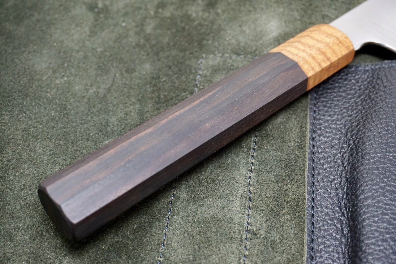 Rowland Cutlery Nakiri 175mm Ebony - District Cutlery