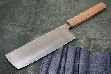 Rowland Cutlery Nakiri 175mm Koa - District Cutlery