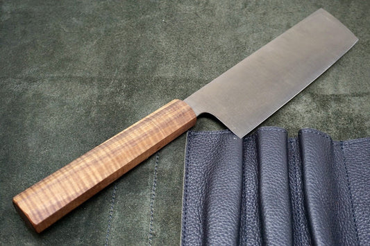 Rowland Cutlery Nakiri 175mm Koa - District Cutlery