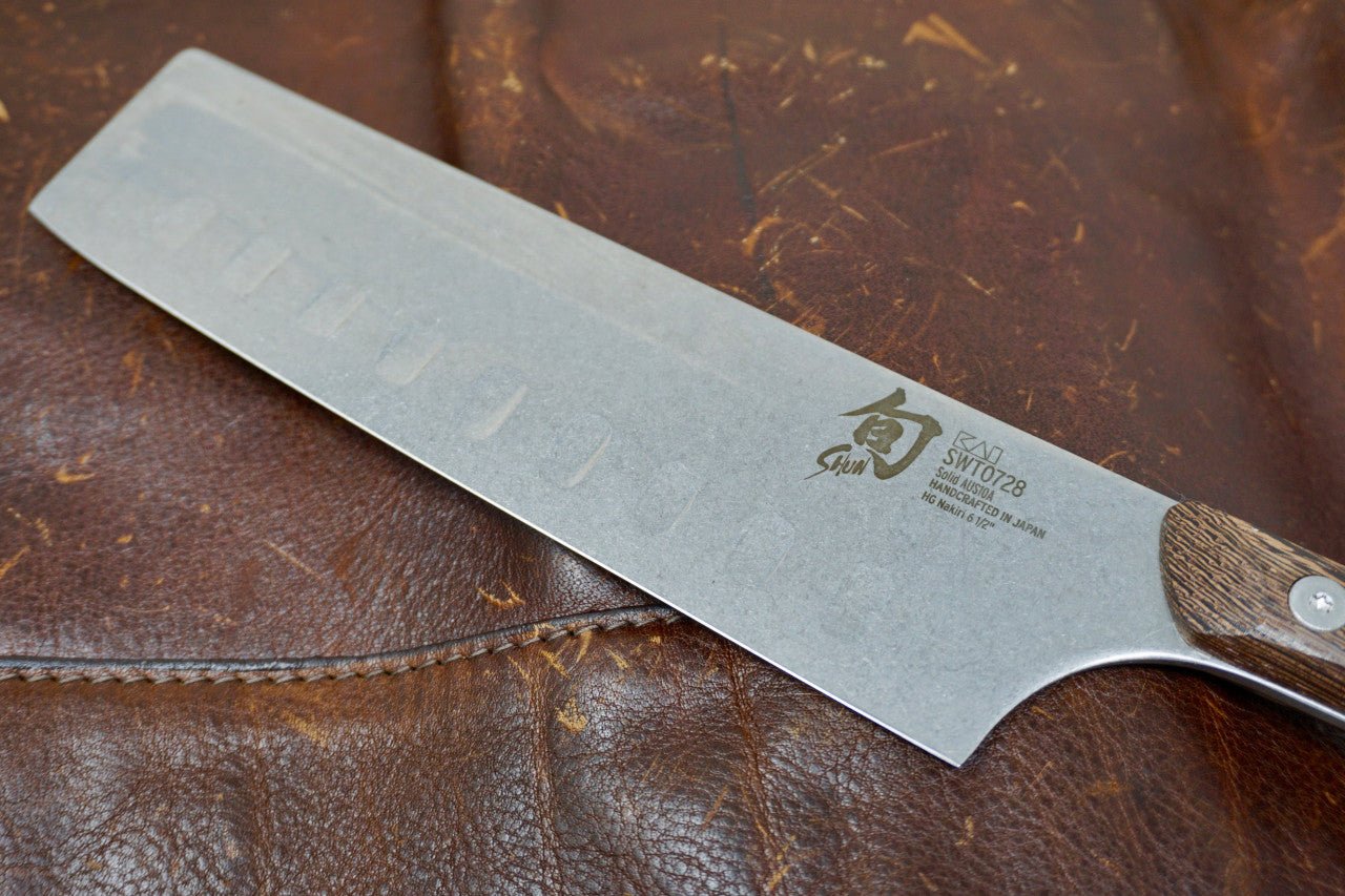 Shun Kanso Nakiri Knife - 6.5" - District Cutlery