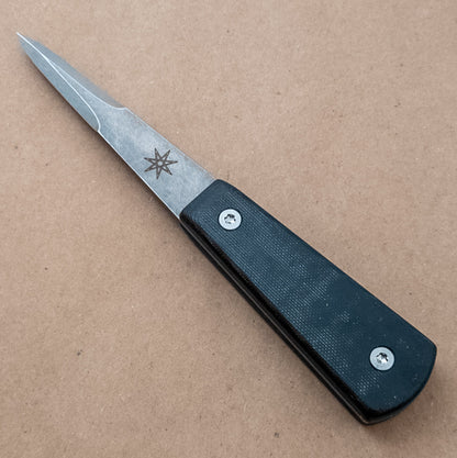 Town Cutler Black G10 Oyster Shucker - District Cutlery