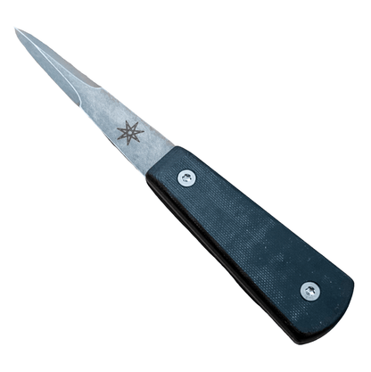 Town Cutler Black G10 Oyster Shucker - District Cutlery