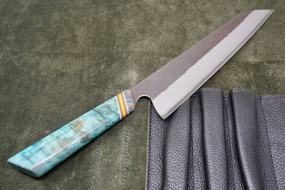 Tre' Hill San Mai Gyuto O1 Spalted Maple - District Cutlery