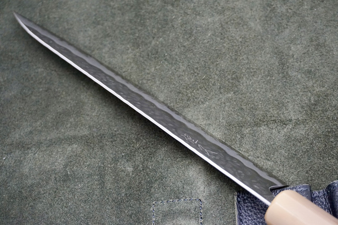 Tsunehisa Hammered Shirogami Gyuto 240mm - District Cutlery