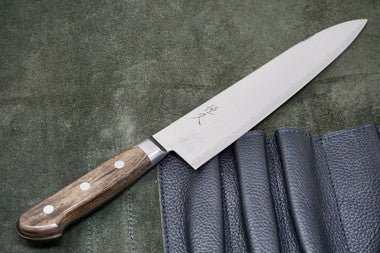 Tsunehisa Polished Damascus AUS10 Gyuto 210mm - District Cutlery