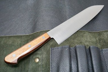 Tsunehisa SLD Santoku 180mm Light Brown - District Cutlery