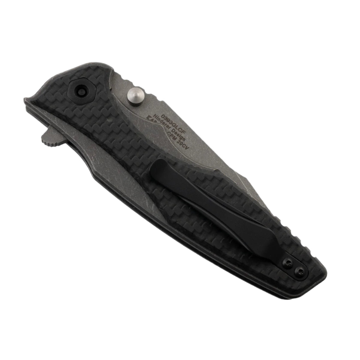 Zero Tolerance 20CV Hinderer KVT 0393GLCF clip - District Cutlery